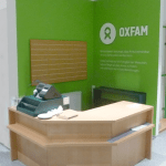 Oxfam Bonn - Kassenbereich