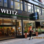 Weitz in Hamburg - Alsterarcaden - Werbeanlage - Einzelbuchstaben