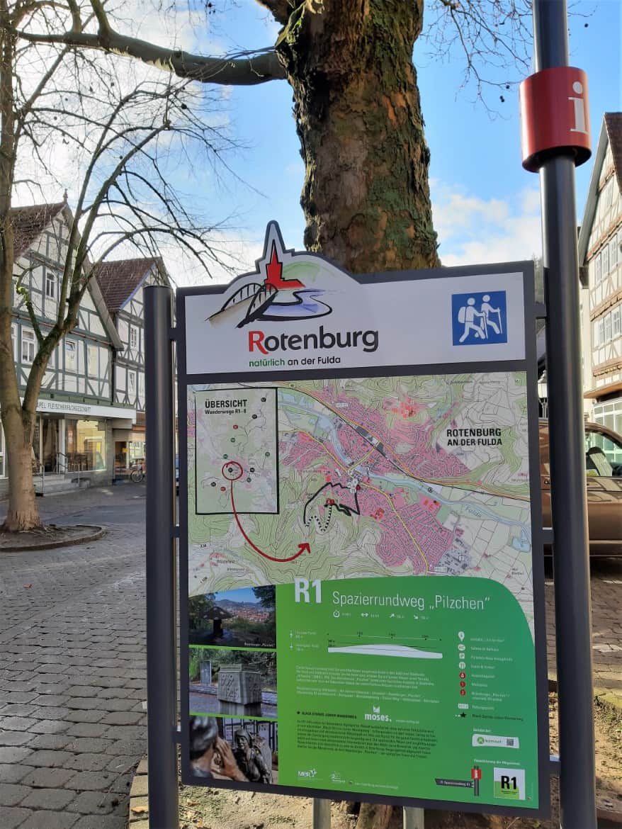 Rotenburg An Der Fulda Neue Spazier Und Wanderwege Infographik